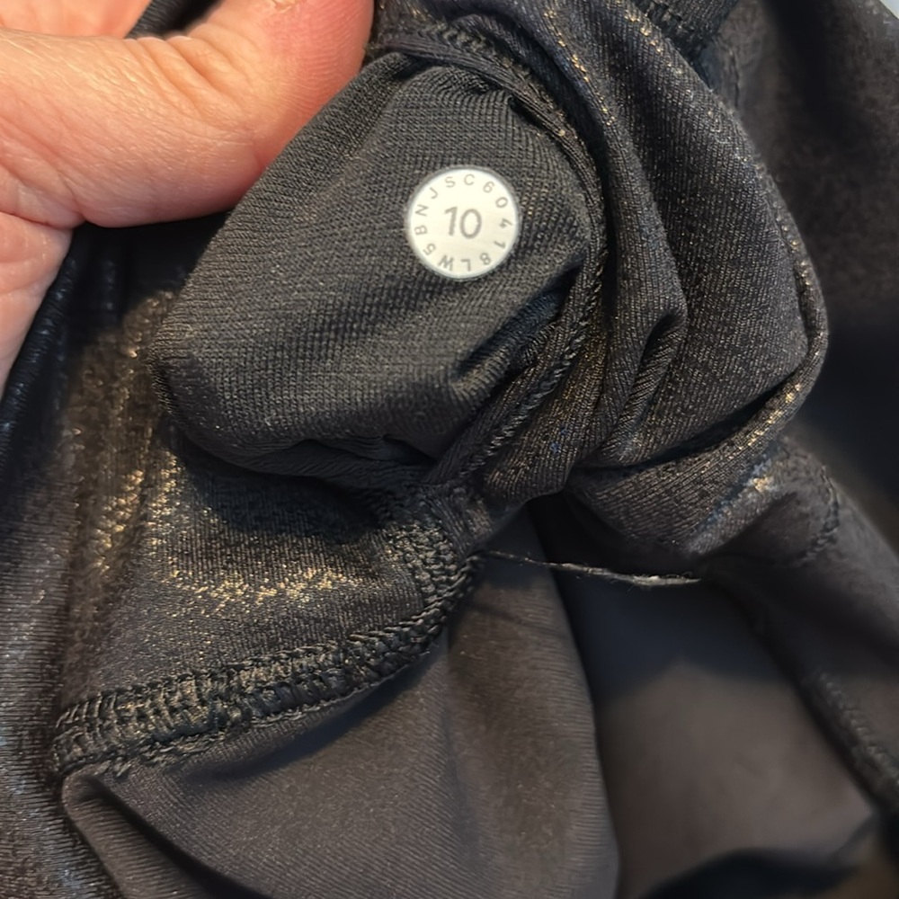 Lululemon Wunder under high rise foil leggings - Picture 5 of 5